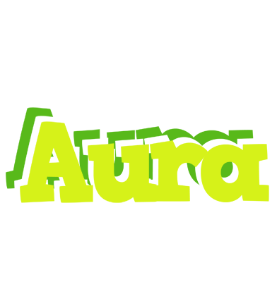 Aura citrus logo