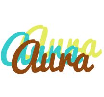 Aura cupcake logo