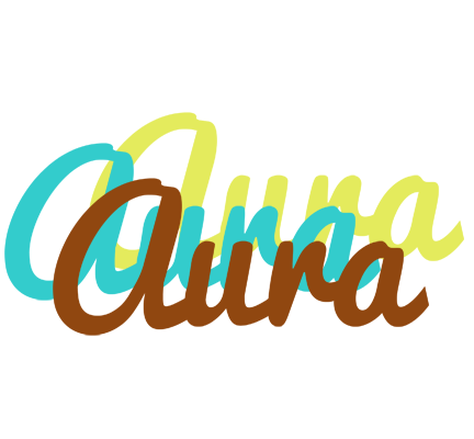 Aura cupcake logo
