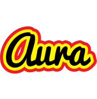 Aura flaming logo