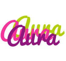 Aura flowers logo
