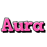 Aura girlish logo