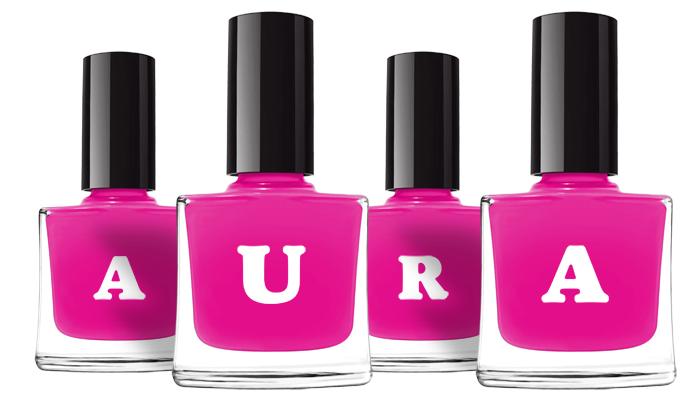 Aura nails logo