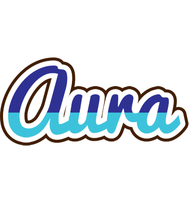 Aura raining logo