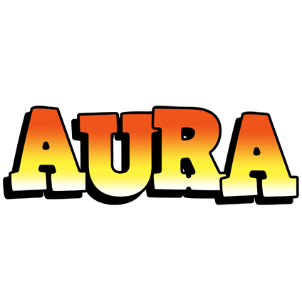 Aura sunset logo