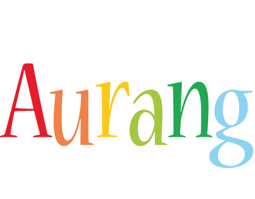 Aurang birthday logo