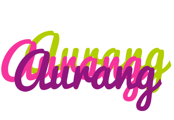 Aurang flowers logo