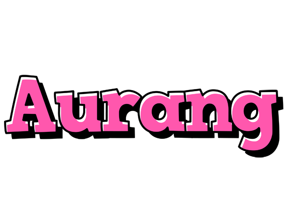 Aurang girlish logo