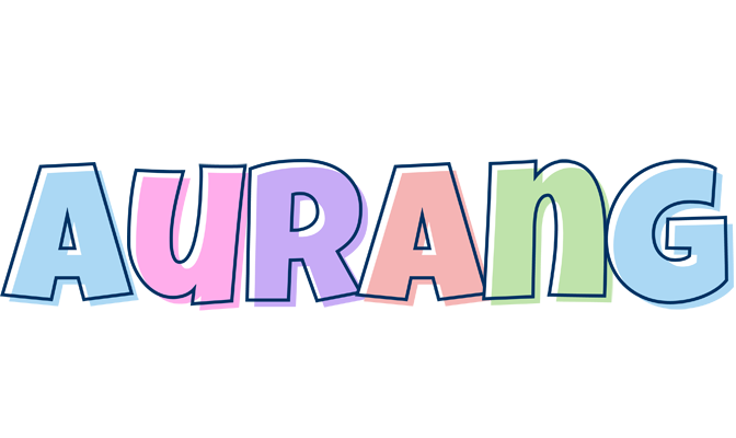 Aurang pastel logo