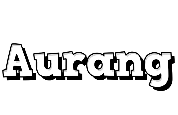 Aurang snowing logo