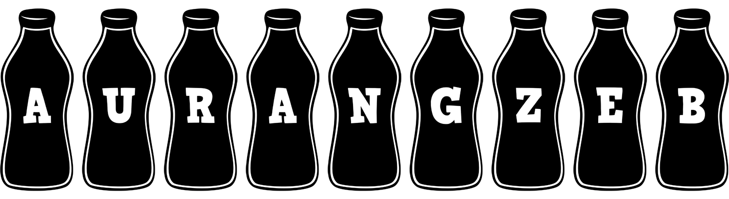 Aurangzeb bottle logo