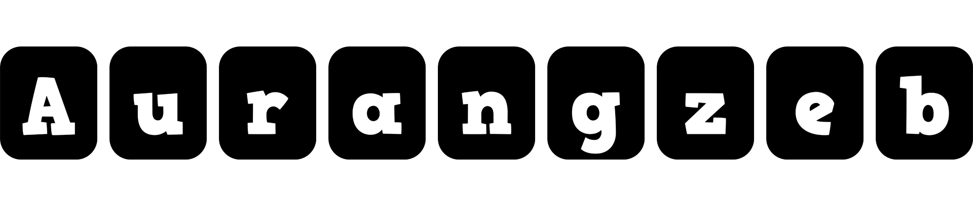 Aurangzeb box logo