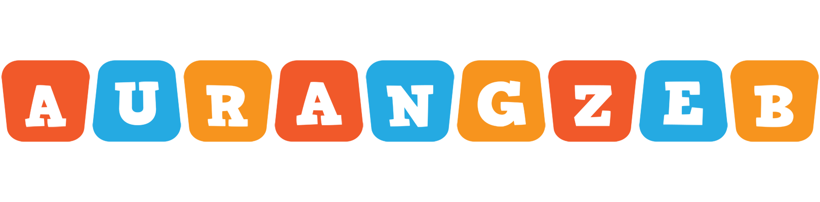 Aurangzeb comics logo