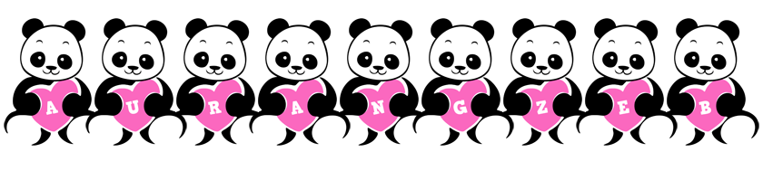 Aurangzeb love-panda logo