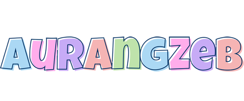 Aurangzeb pastel logo