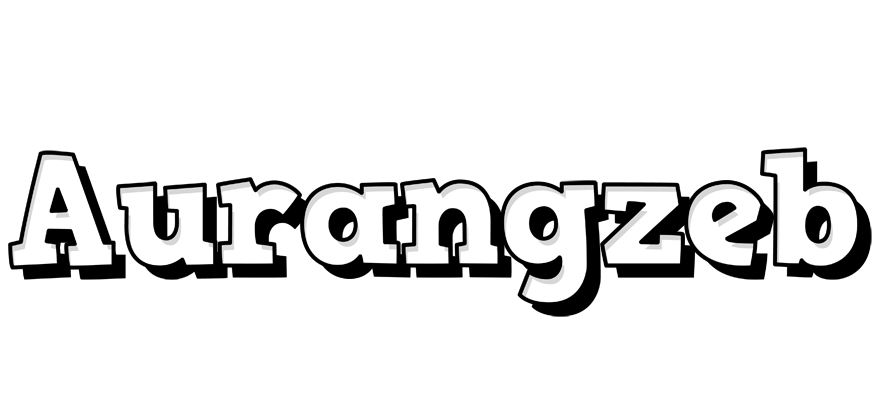 Aurangzeb snowing logo