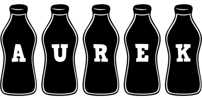 Aurek bottle logo