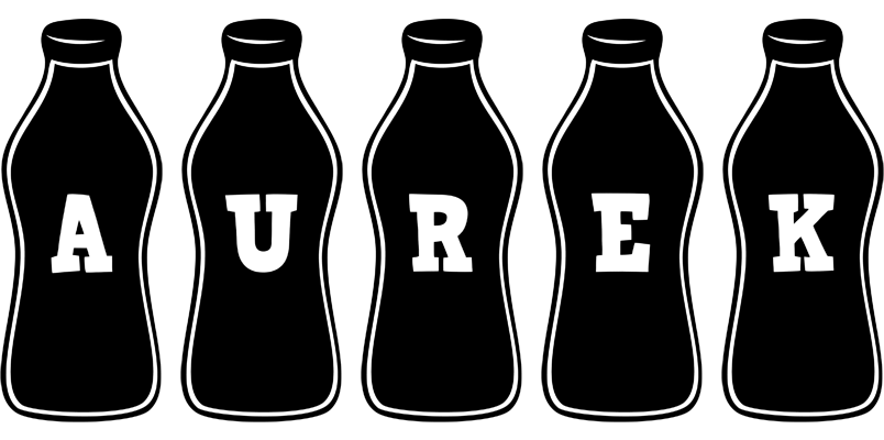 Aurek bottle logo