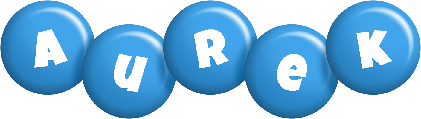 Aurek candy-blue logo