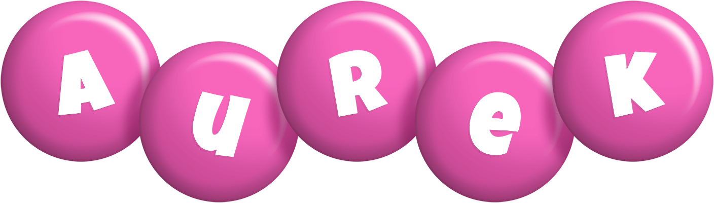 Aurek candy-pink logo