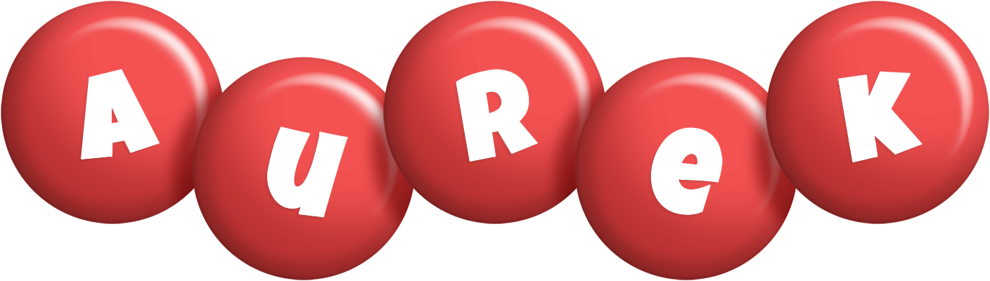 Aurek candy-red logo