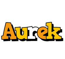 Aurek cartoon logo