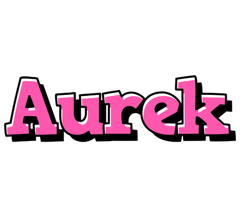 Aurek girlish logo