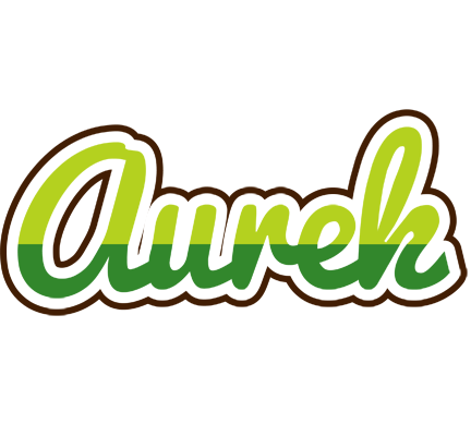 Aurek golfing logo