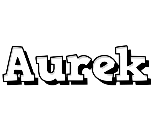 Aurek snowing logo