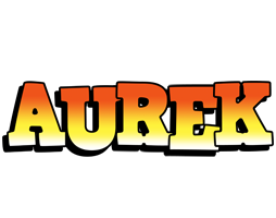 Aurek sunset logo