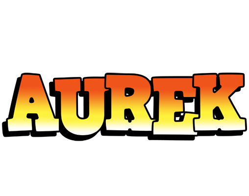 Aurek sunset logo