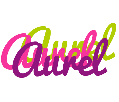 Aurel flowers logo