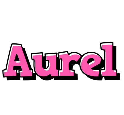 Aurel girlish logo