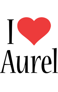 Aurel i-love logo