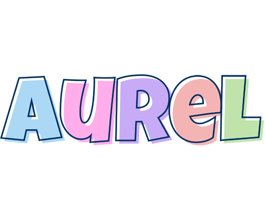 Aurel pastel logo