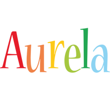 Aurela birthday logo