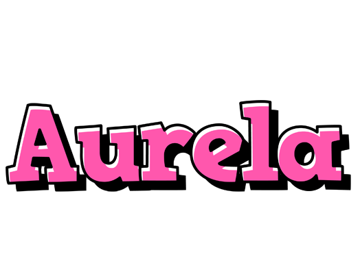 Aurela girlish logo