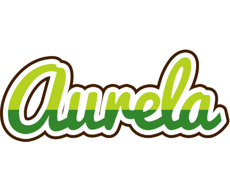 Aurela golfing logo