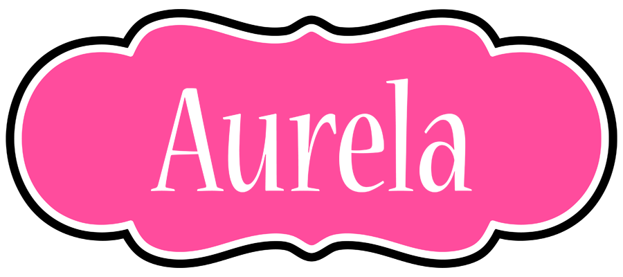 Aurela invitation logo