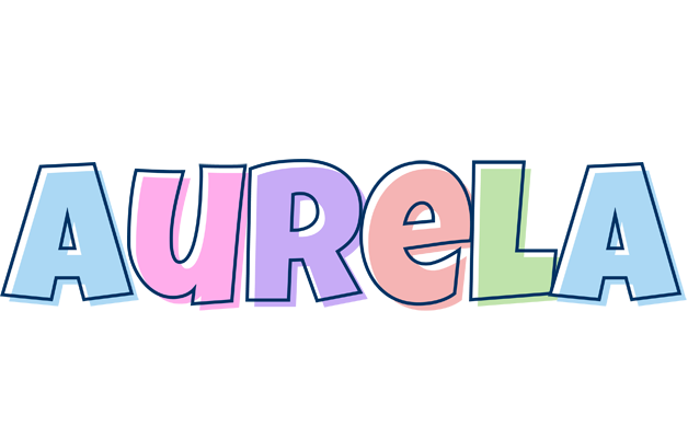 Aurela pastel logo