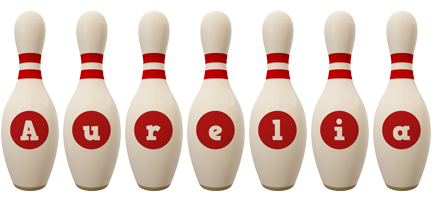 Aurelia bowling-pin logo