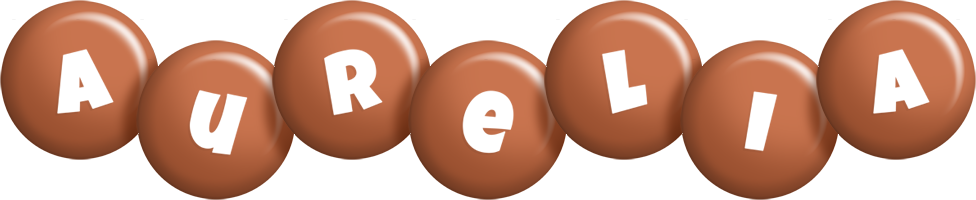 Aurelia candy-brown logo