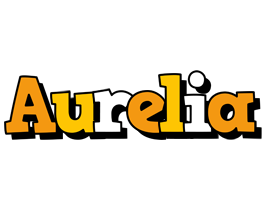 Aurelia cartoon logo