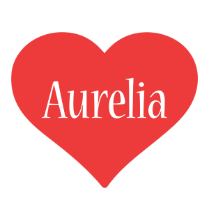 Aurelia love logo