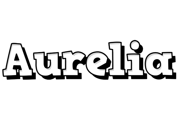 Aurelia snowing logo