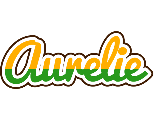Aurelie banana logo