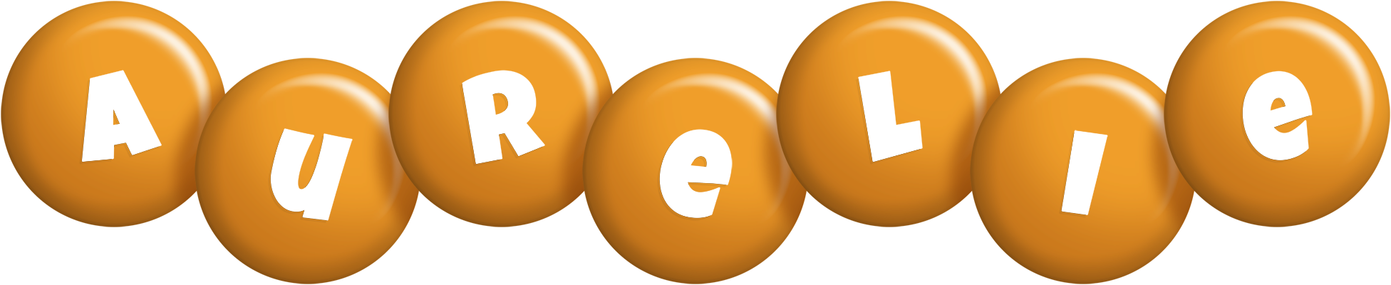 Aurelie candy-orange logo