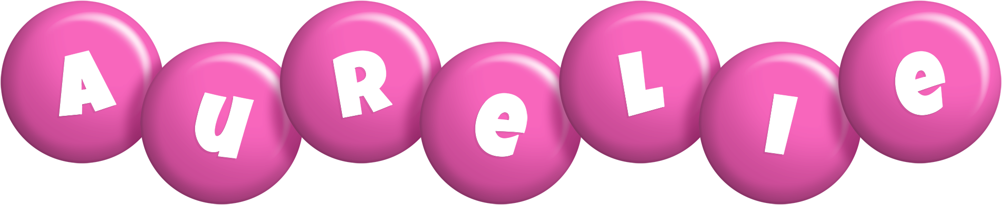 Aurelie candy-pink logo