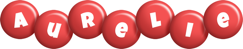 Aurelie candy-red logo