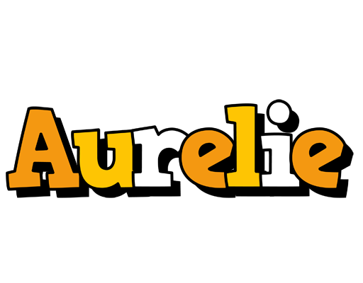 Aurelie cartoon logo
